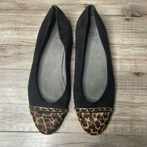 Stuart Weitzmen  Cheetah Print Flat Size 9